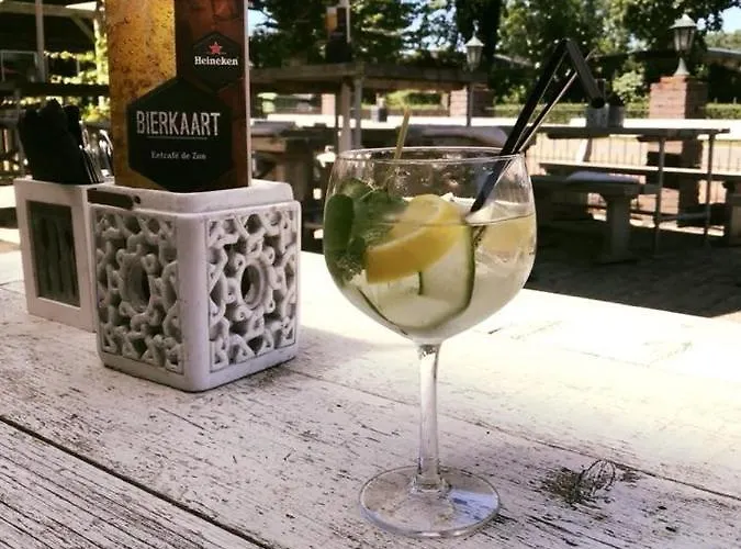 キャンプ場 Sfeervolle Blokhut *